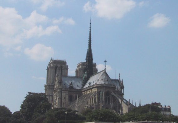 Notre Dame from the Seine