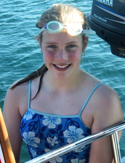 Swimming at Port du Pomègues