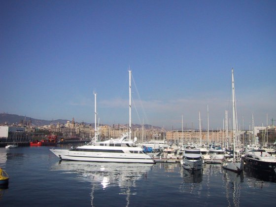 Port Vell in Winter