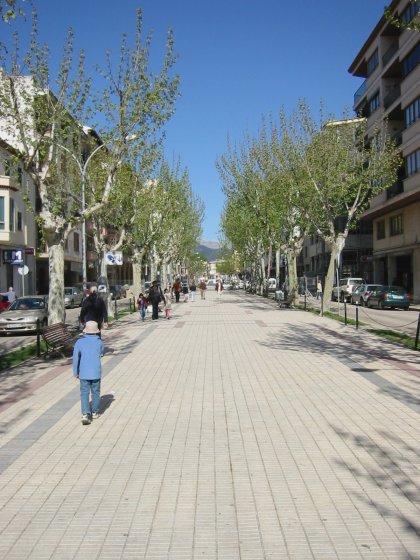 La Rambla in Inca