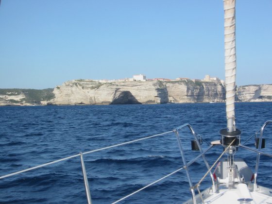 Approaching Bonifacio