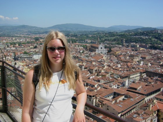 Jocelyn in Florence