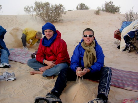 Playing in the Sand