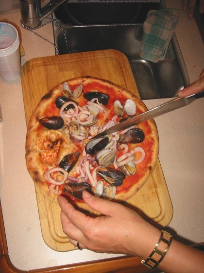 Seafood Pizza