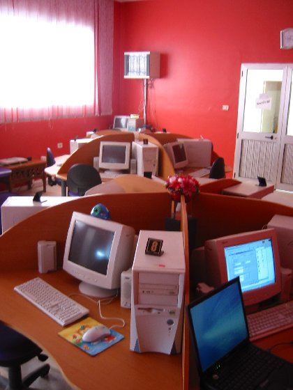 Typical Internet Cafe