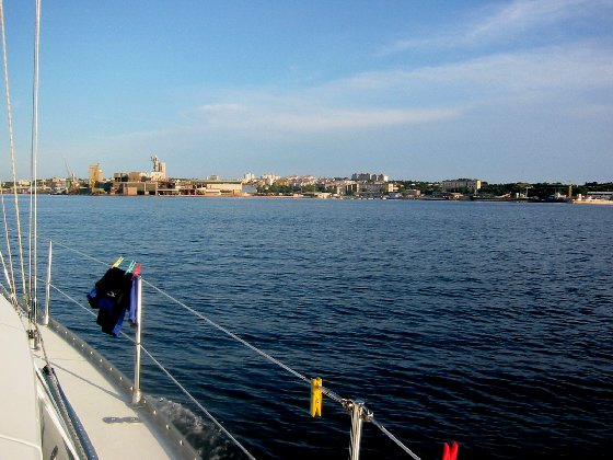 Approaching Pula