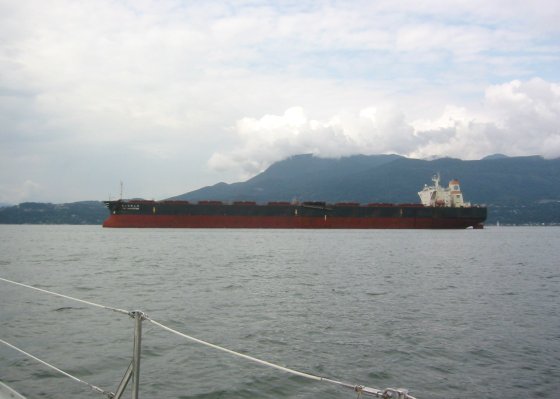 Crossing English Bay